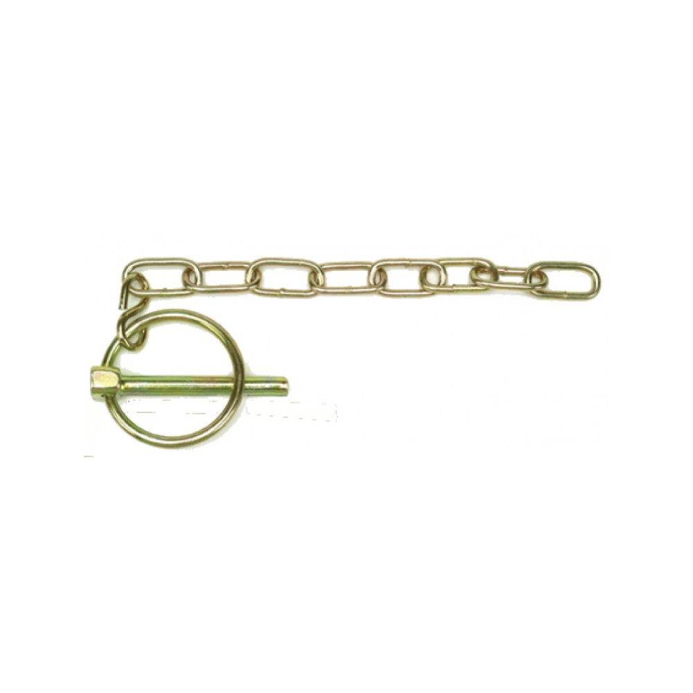 LINCH PIN 6mm DIA PIN+CHAIN SS